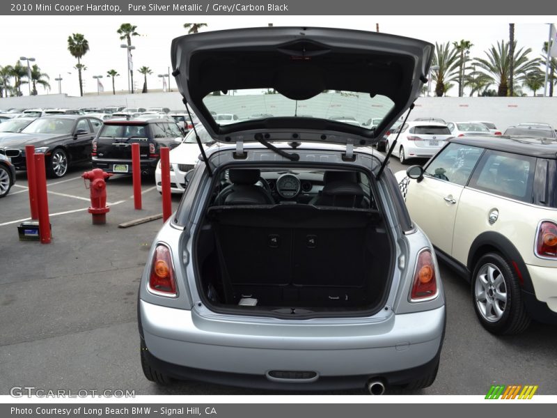 Pure Silver Metallic / Grey/Carbon Black 2010 Mini Cooper Hardtop