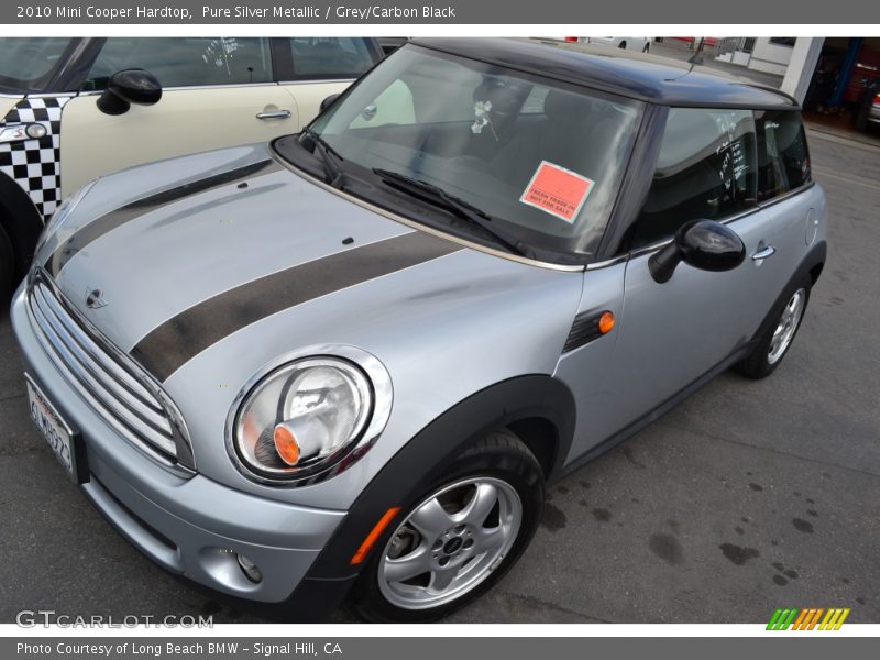Pure Silver Metallic / Grey/Carbon Black 2010 Mini Cooper Hardtop