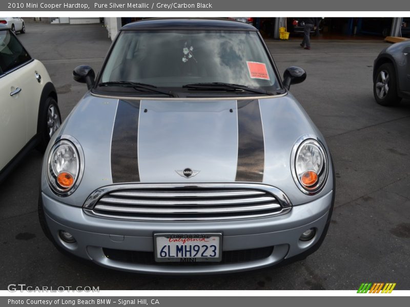 Pure Silver Metallic / Grey/Carbon Black 2010 Mini Cooper Hardtop