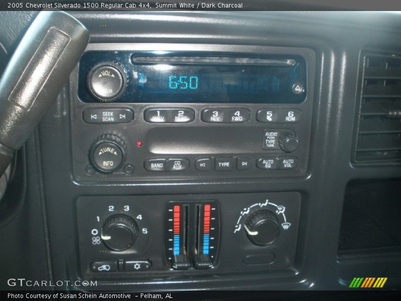 Summit White / Dark Charcoal 2005 Chevrolet Silverado 1500 Regular Cab 4x4