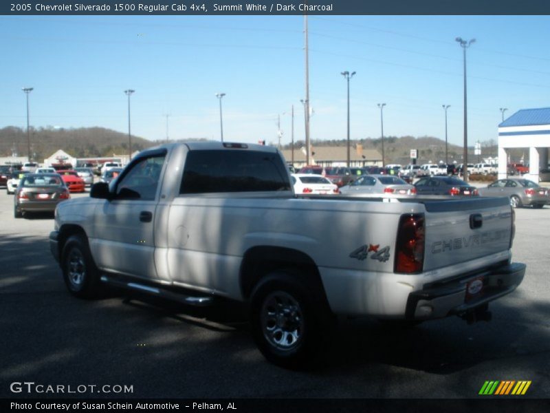 Summit White / Dark Charcoal 2005 Chevrolet Silverado 1500 Regular Cab 4x4