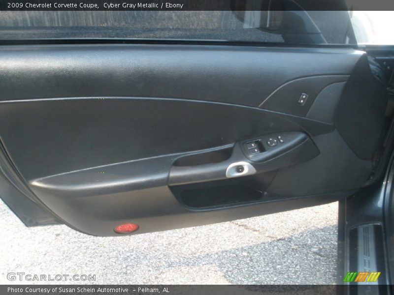 Cyber Gray Metallic / Ebony 2009 Chevrolet Corvette Coupe