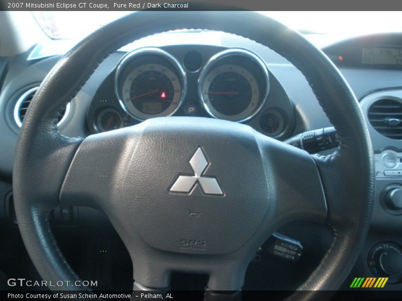 Pure Red / Dark Charcoal 2007 Mitsubishi Eclipse GT Coupe