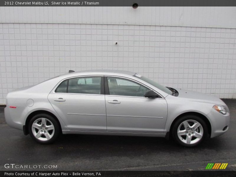 Silver Ice Metallic / Titanium 2012 Chevrolet Malibu LS