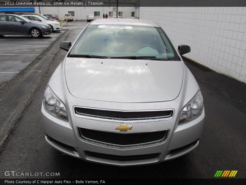 Silver Ice Metallic / Titanium 2012 Chevrolet Malibu LS