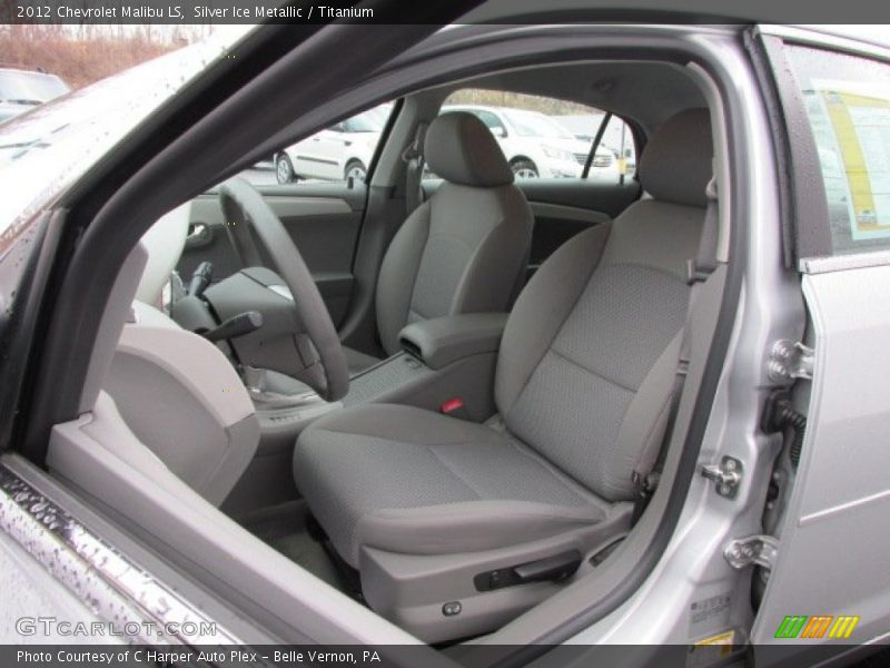 Silver Ice Metallic / Titanium 2012 Chevrolet Malibu LS