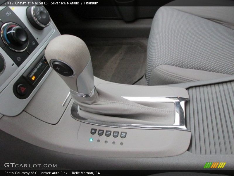 Silver Ice Metallic / Titanium 2012 Chevrolet Malibu LS