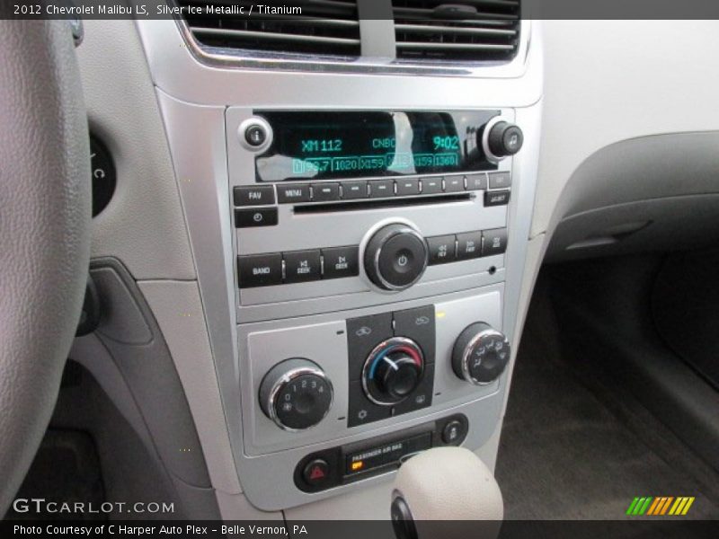 Silver Ice Metallic / Titanium 2012 Chevrolet Malibu LS
