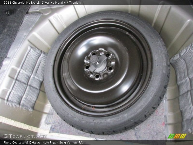 Silver Ice Metallic / Titanium 2012 Chevrolet Malibu LS