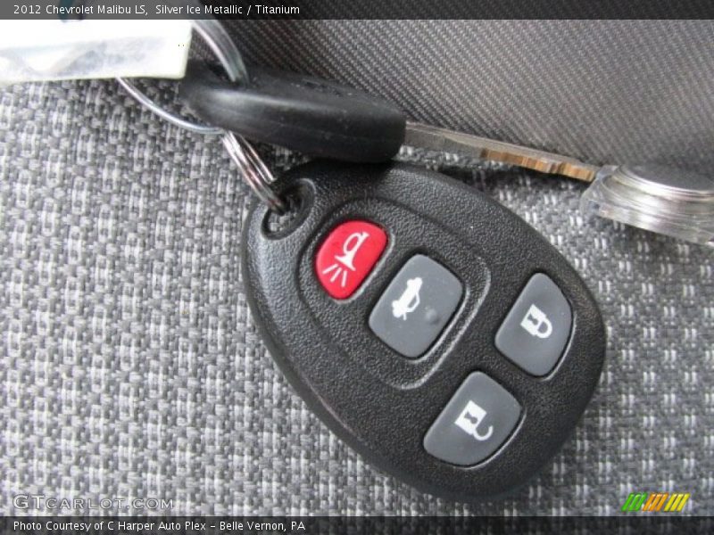 Silver Ice Metallic / Titanium 2012 Chevrolet Malibu LS