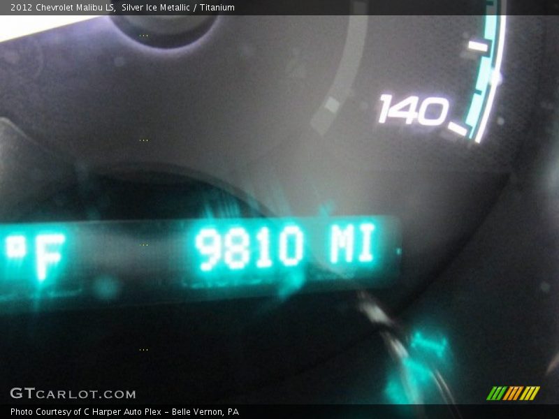 Silver Ice Metallic / Titanium 2012 Chevrolet Malibu LS