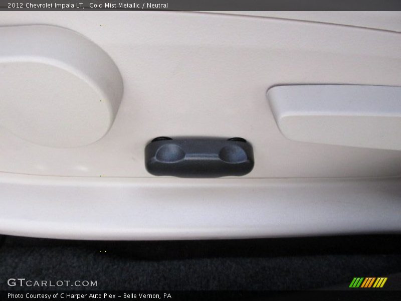 Gold Mist Metallic / Neutral 2012 Chevrolet Impala LT