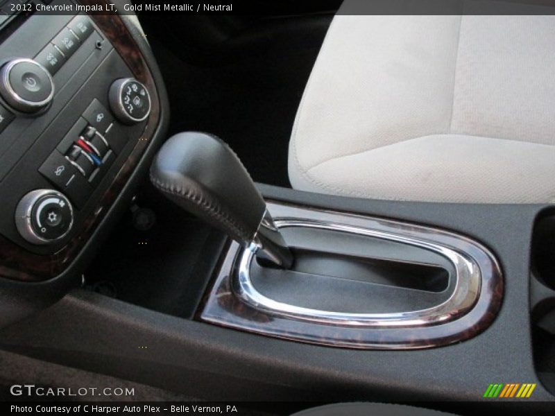 Gold Mist Metallic / Neutral 2012 Chevrolet Impala LT