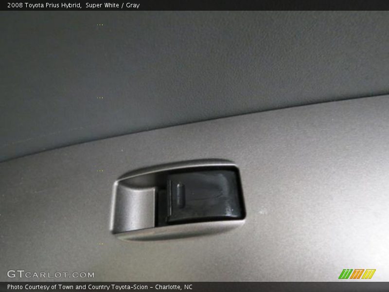 Super White / Gray 2008 Toyota Prius Hybrid