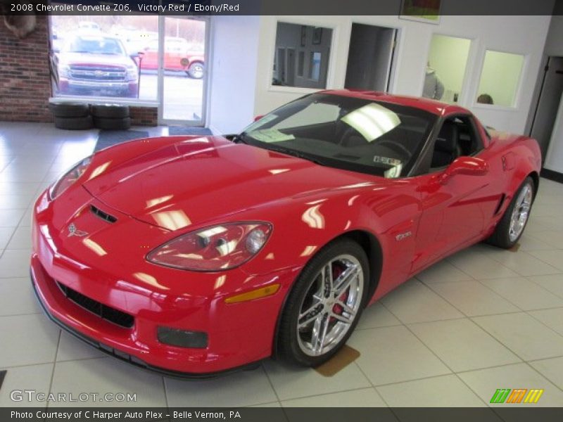 Front 3/4 View of 2008 Corvette Z06