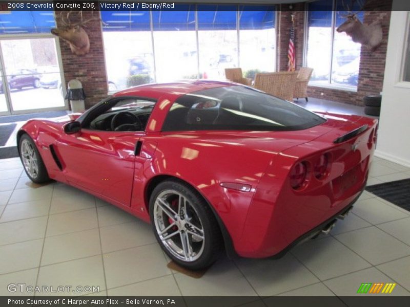 Victory Red / Ebony/Red 2008 Chevrolet Corvette Z06