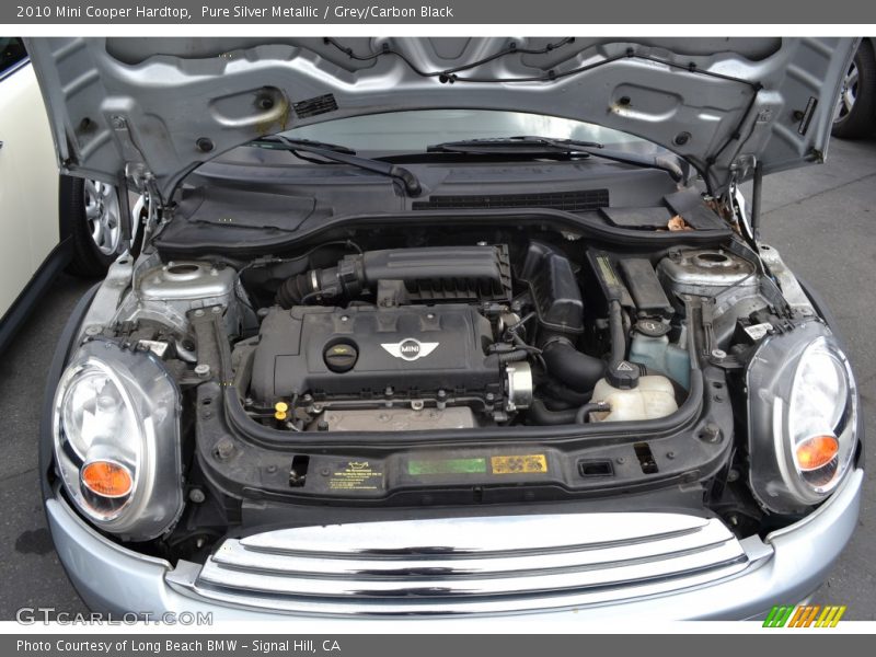 Pure Silver Metallic / Grey/Carbon Black 2010 Mini Cooper Hardtop