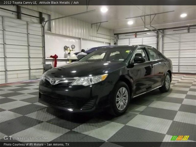 Attitude Black Metallic / Ash 2012 Toyota Camry LE