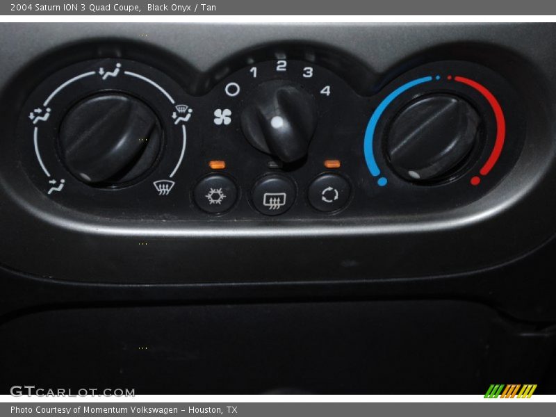 Black Onyx / Tan 2004 Saturn ION 3 Quad Coupe