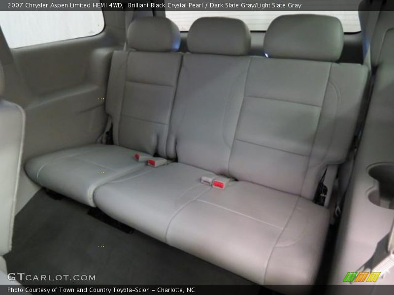 Brilliant Black Crystal Pearl / Dark Slate Gray/Light Slate Gray 2007 Chrysler Aspen Limited HEMI 4WD