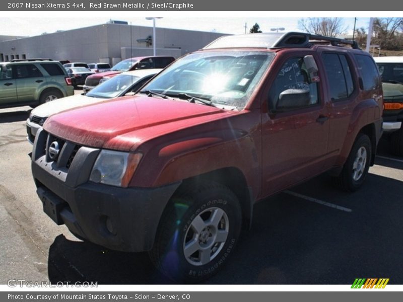 Red Brawn Metallic / Steel/Graphite 2007 Nissan Xterra S 4x4