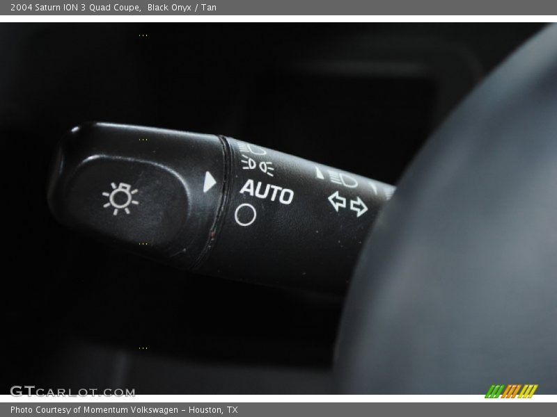Black Onyx / Tan 2004 Saturn ION 3 Quad Coupe