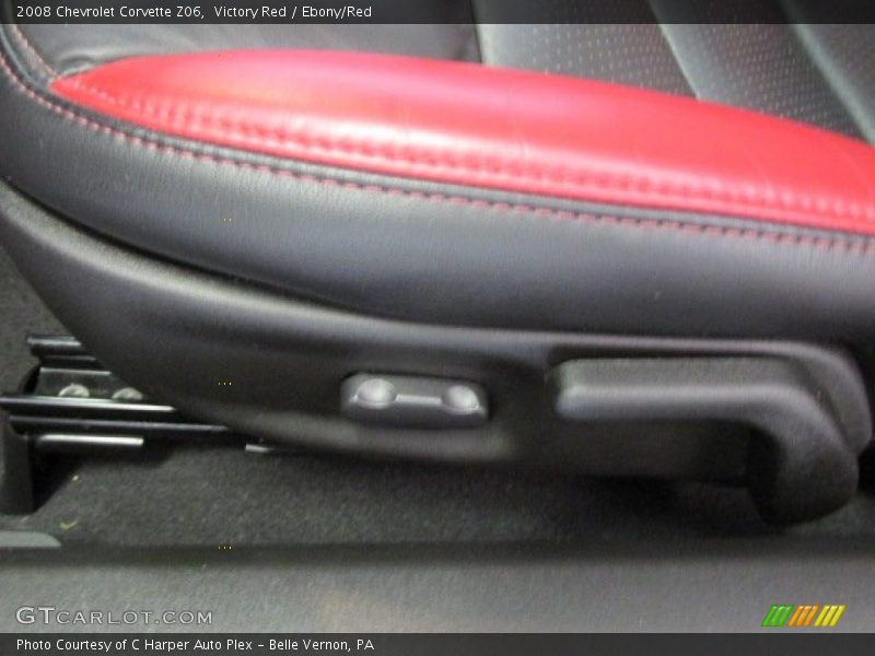 Front Seat of 2008 Corvette Z06