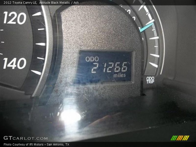 Attitude Black Metallic / Ash 2012 Toyota Camry LE