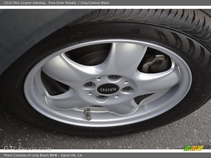 Pure Silver Metallic / Grey/Carbon Black 2010 Mini Cooper Hardtop
