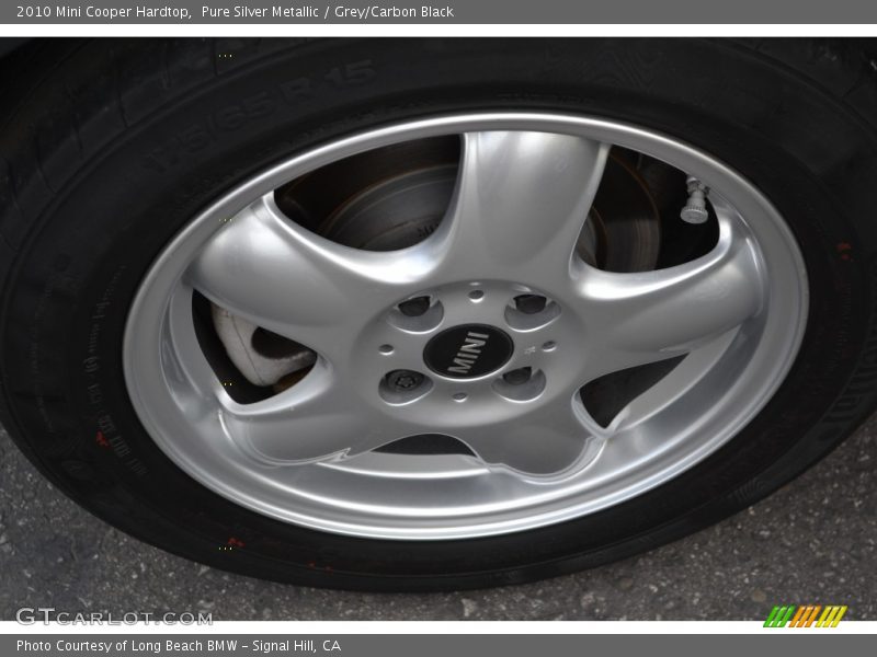 Pure Silver Metallic / Grey/Carbon Black 2010 Mini Cooper Hardtop