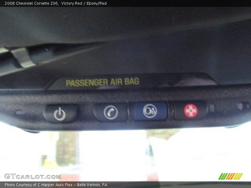 Victory Red / Ebony/Red 2008 Chevrolet Corvette Z06