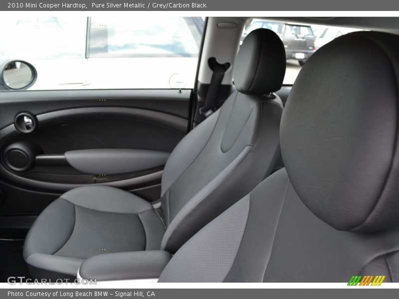 Pure Silver Metallic / Grey/Carbon Black 2010 Mini Cooper Hardtop