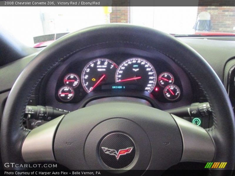 Victory Red / Ebony/Red 2008 Chevrolet Corvette Z06