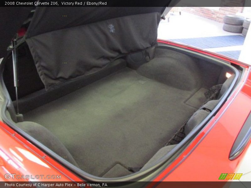 Victory Red / Ebony/Red 2008 Chevrolet Corvette Z06