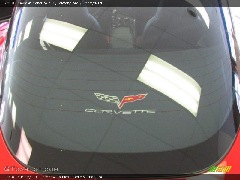 Victory Red / Ebony/Red 2008 Chevrolet Corvette Z06