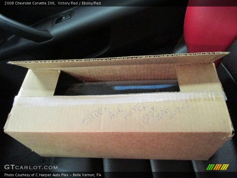 Victory Red / Ebony/Red 2008 Chevrolet Corvette Z06