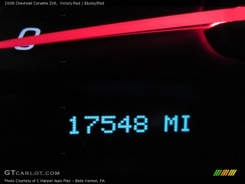 Victory Red / Ebony/Red 2008 Chevrolet Corvette Z06