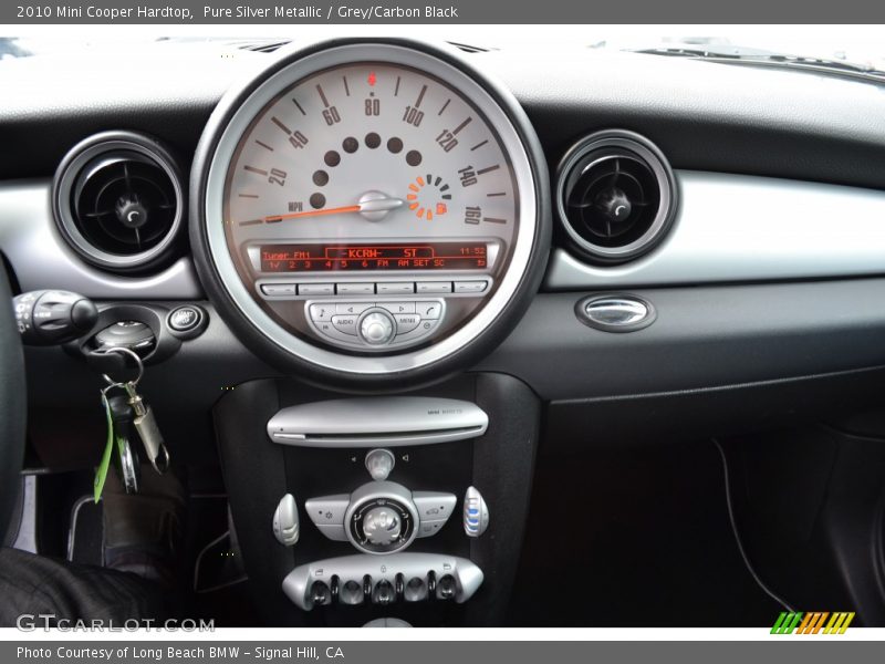 Pure Silver Metallic / Grey/Carbon Black 2010 Mini Cooper Hardtop