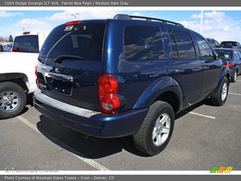 Patriot Blue Pearl / Medium Slate Gray 2004 Dodge Durango SLT 4x4