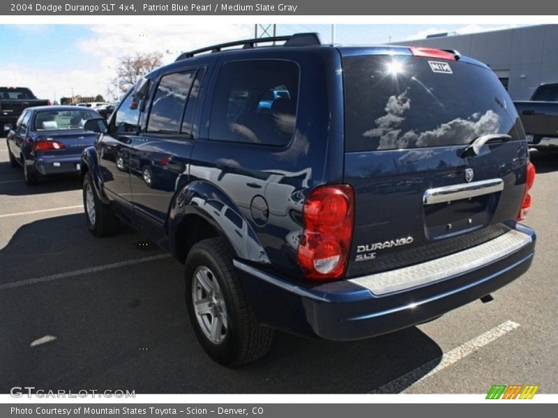 Patriot Blue Pearl / Medium Slate Gray 2004 Dodge Durango SLT 4x4