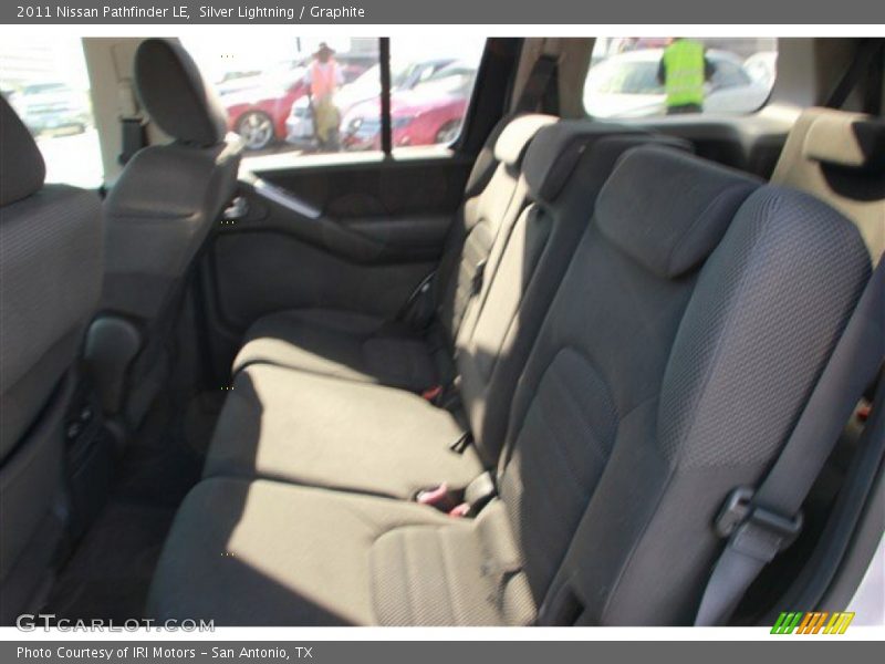 Silver Lightning / Graphite 2011 Nissan Pathfinder LE