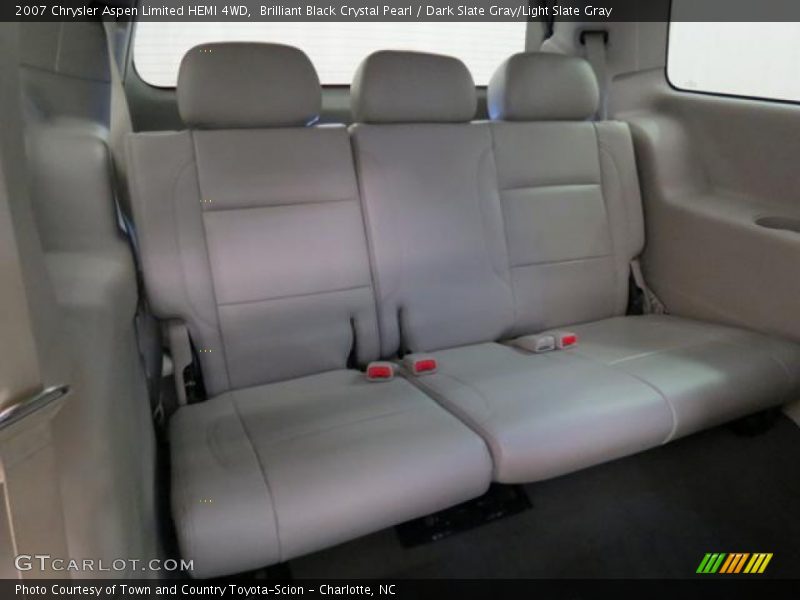 Brilliant Black Crystal Pearl / Dark Slate Gray/Light Slate Gray 2007 Chrysler Aspen Limited HEMI 4WD