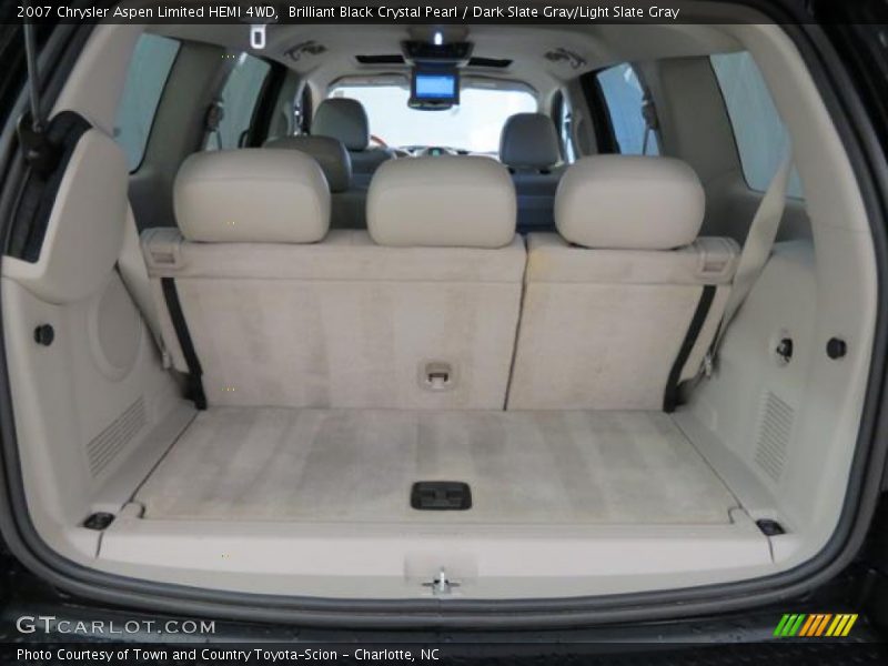Brilliant Black Crystal Pearl / Dark Slate Gray/Light Slate Gray 2007 Chrysler Aspen Limited HEMI 4WD