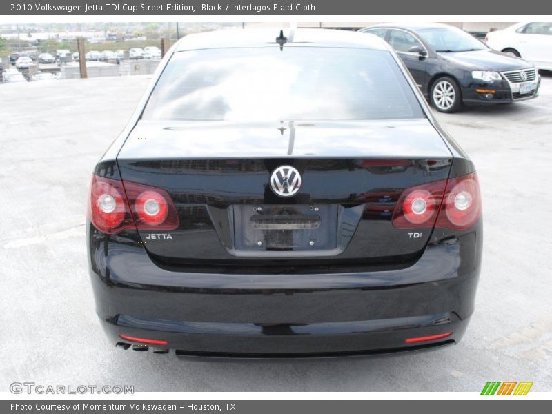 Black / Interlagos Plaid Cloth 2010 Volkswagen Jetta TDI Cup Street Edition
