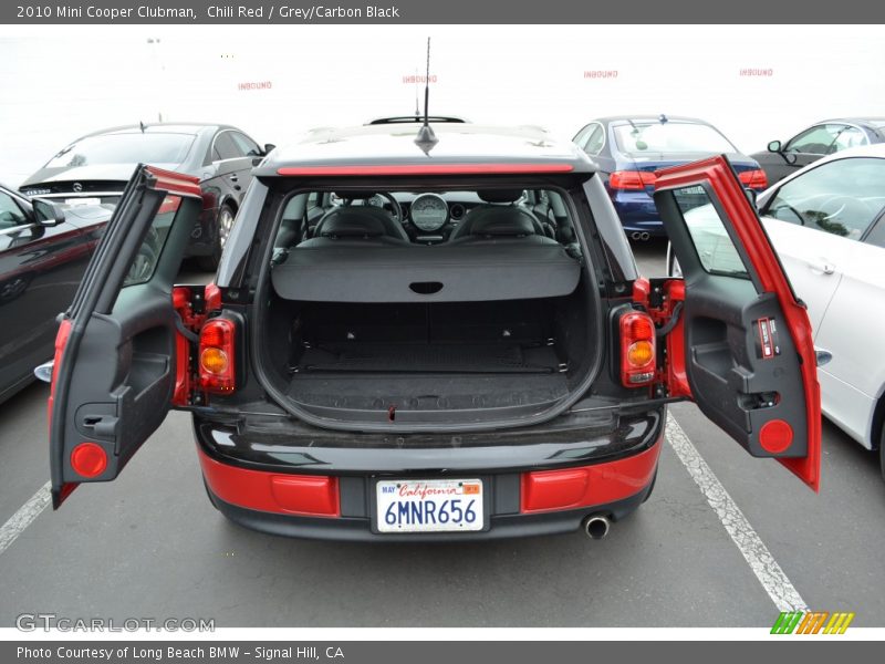 Chili Red / Grey/Carbon Black 2010 Mini Cooper Clubman