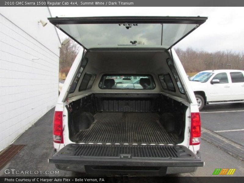 Summit White / Dark Titanium 2010 GMC Sierra 1500 Regular Cab 4x4