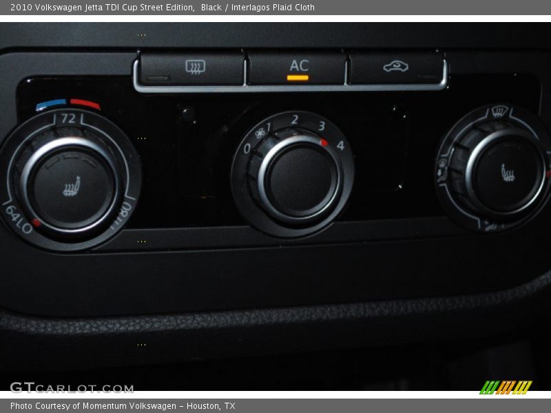 Black / Interlagos Plaid Cloth 2010 Volkswagen Jetta TDI Cup Street Edition
