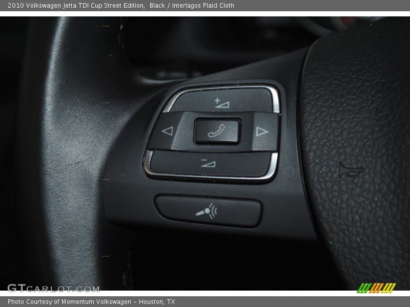 Black / Interlagos Plaid Cloth 2010 Volkswagen Jetta TDI Cup Street Edition