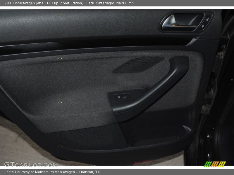 Black / Interlagos Plaid Cloth 2010 Volkswagen Jetta TDI Cup Street Edition