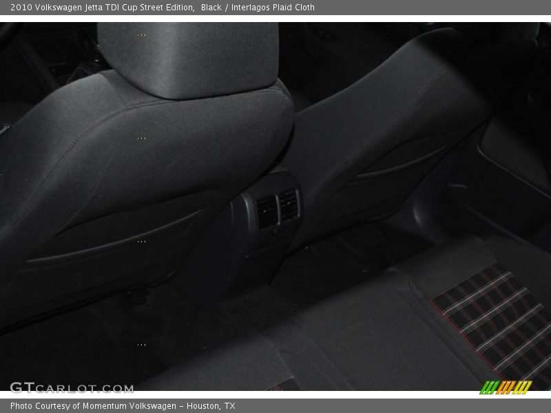 Black / Interlagos Plaid Cloth 2010 Volkswagen Jetta TDI Cup Street Edition